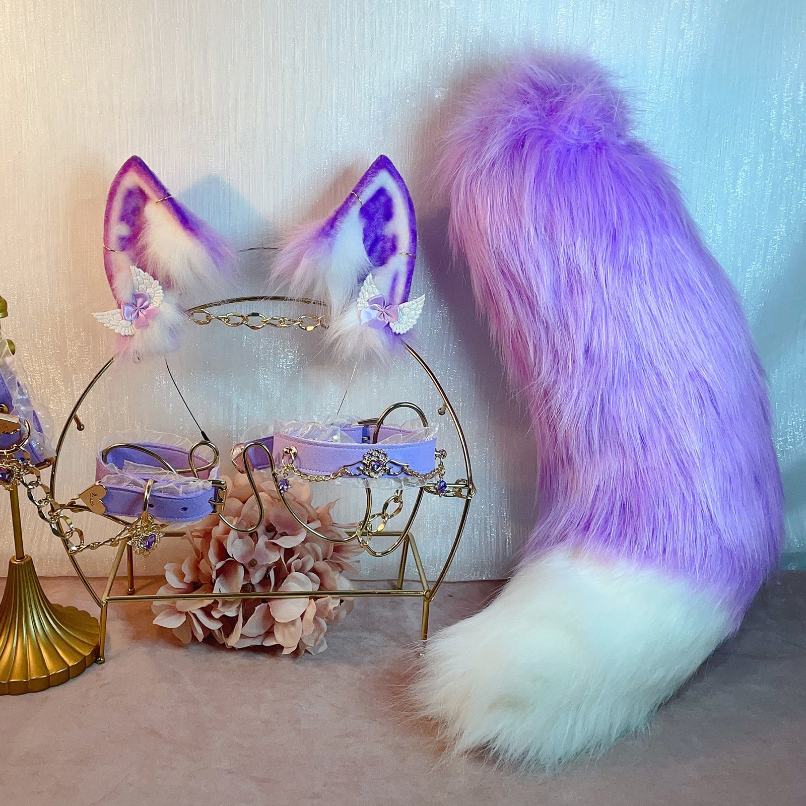 fairy fox,Artificial Fur-Ears and Tail